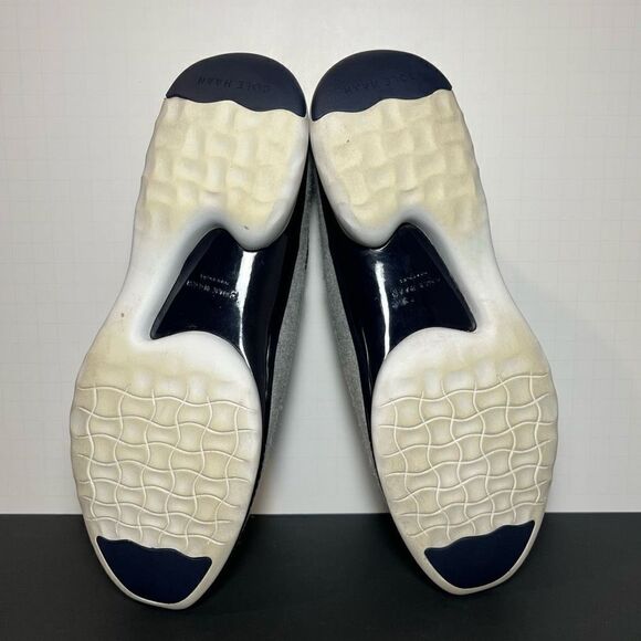 Womens COLE HAAN Grand OS Eva Gray Slip On Oxford Style Shoes / Size 9 Medium - Picture 7 of 8